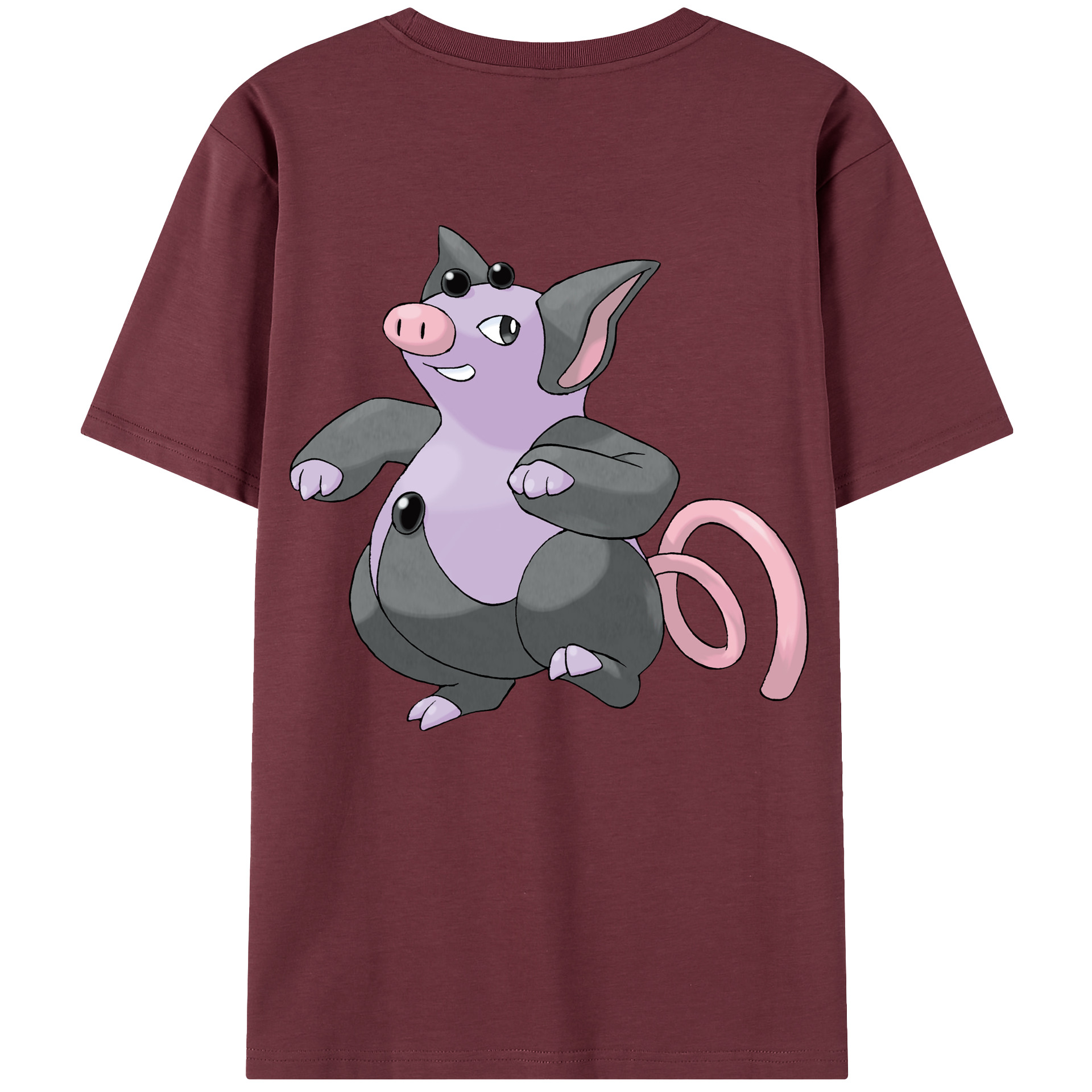 （画像用） ポケットモンスター Pokémon 綿100％半袖Tシャツ（背面プリント）
